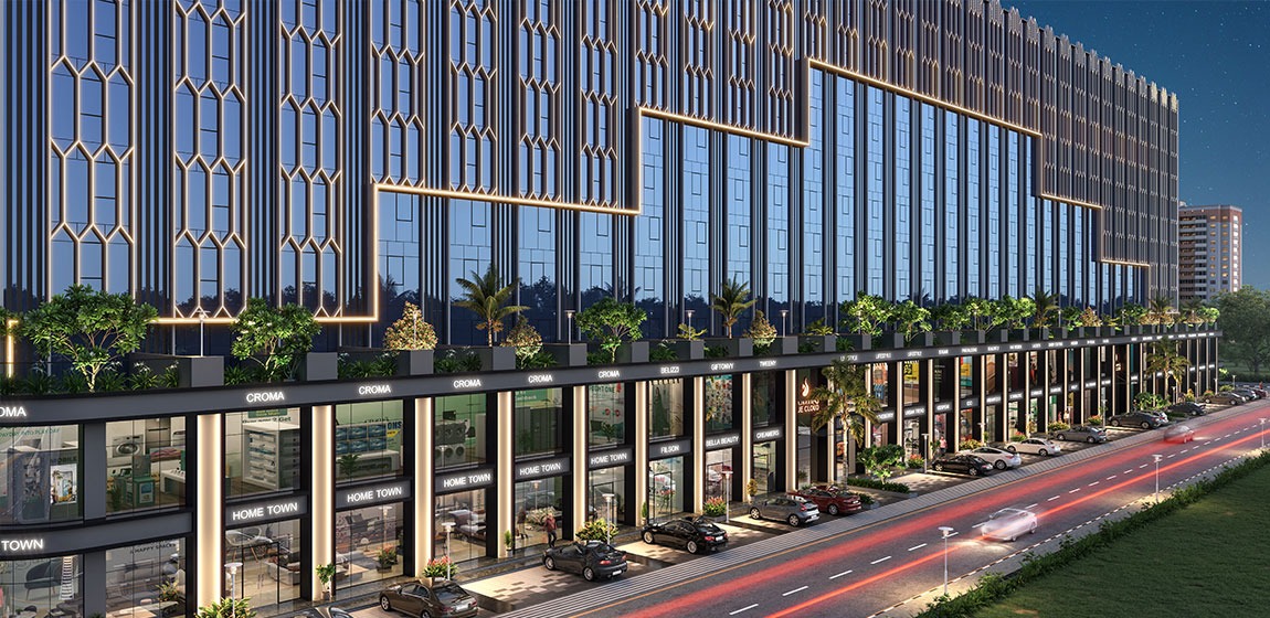 Office for Sale on VIP Main Road Surat | 530 Sq.Ft