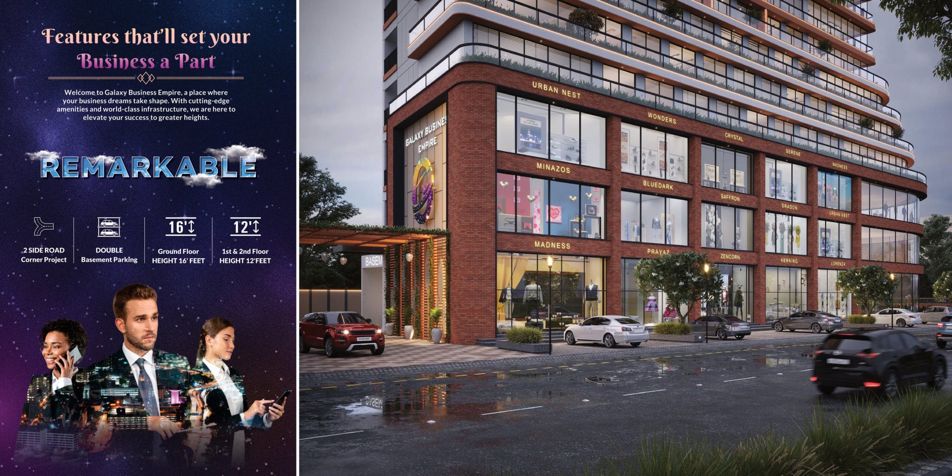 Showroom for Lease / Rent at Simada Road, Varachha Surat