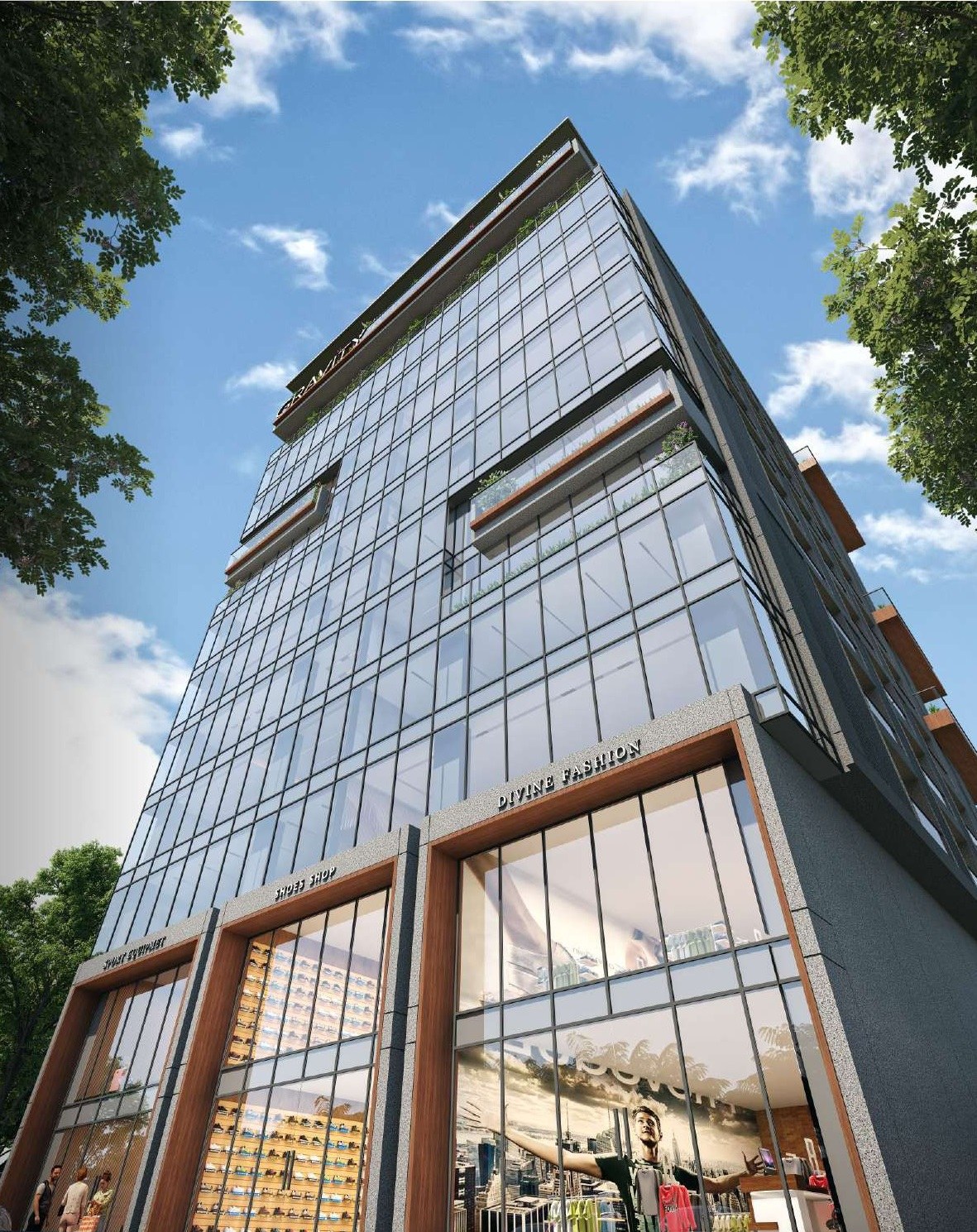 Office Space for Lease / Rent at Udhna-Magdalla Road, Vesu, Surat.