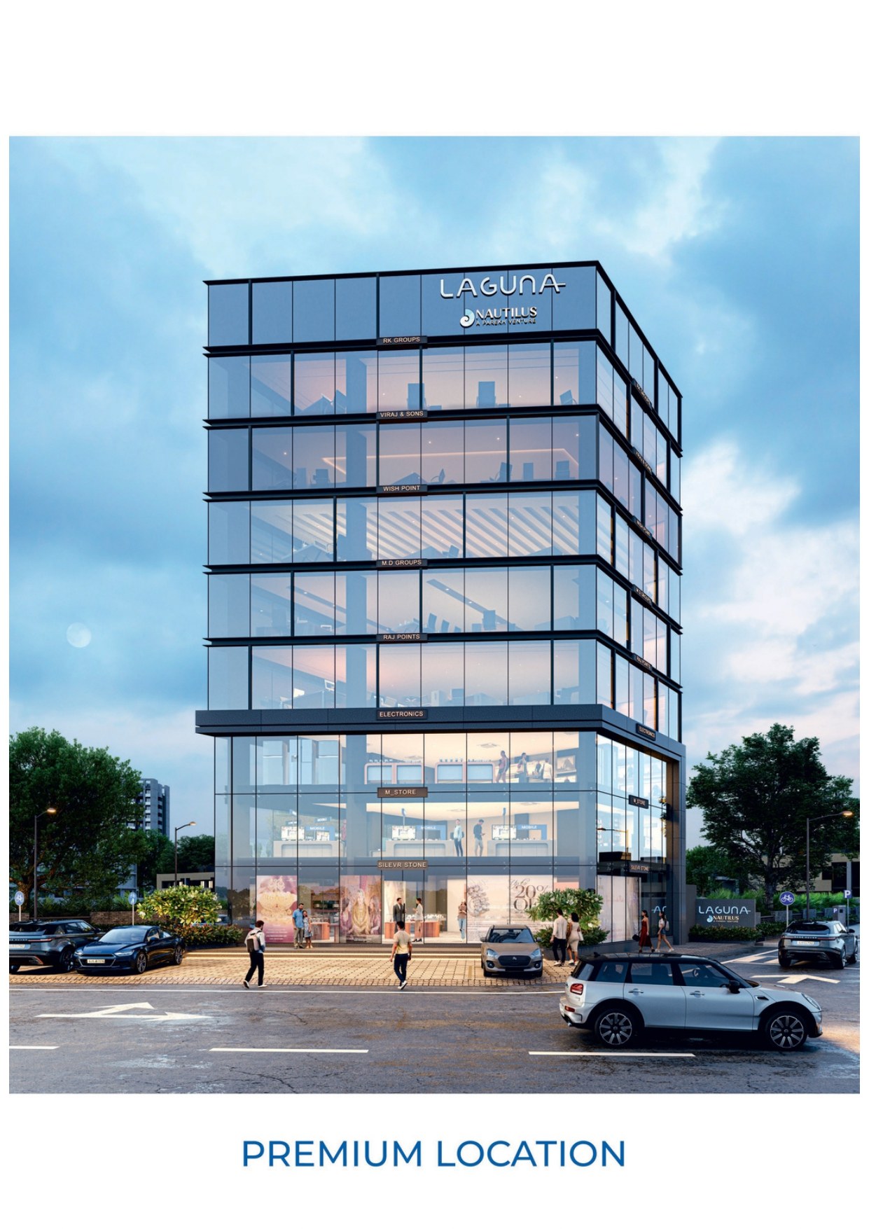 Showroom/ Shop for Lease / Rent at Parle point, Surat.