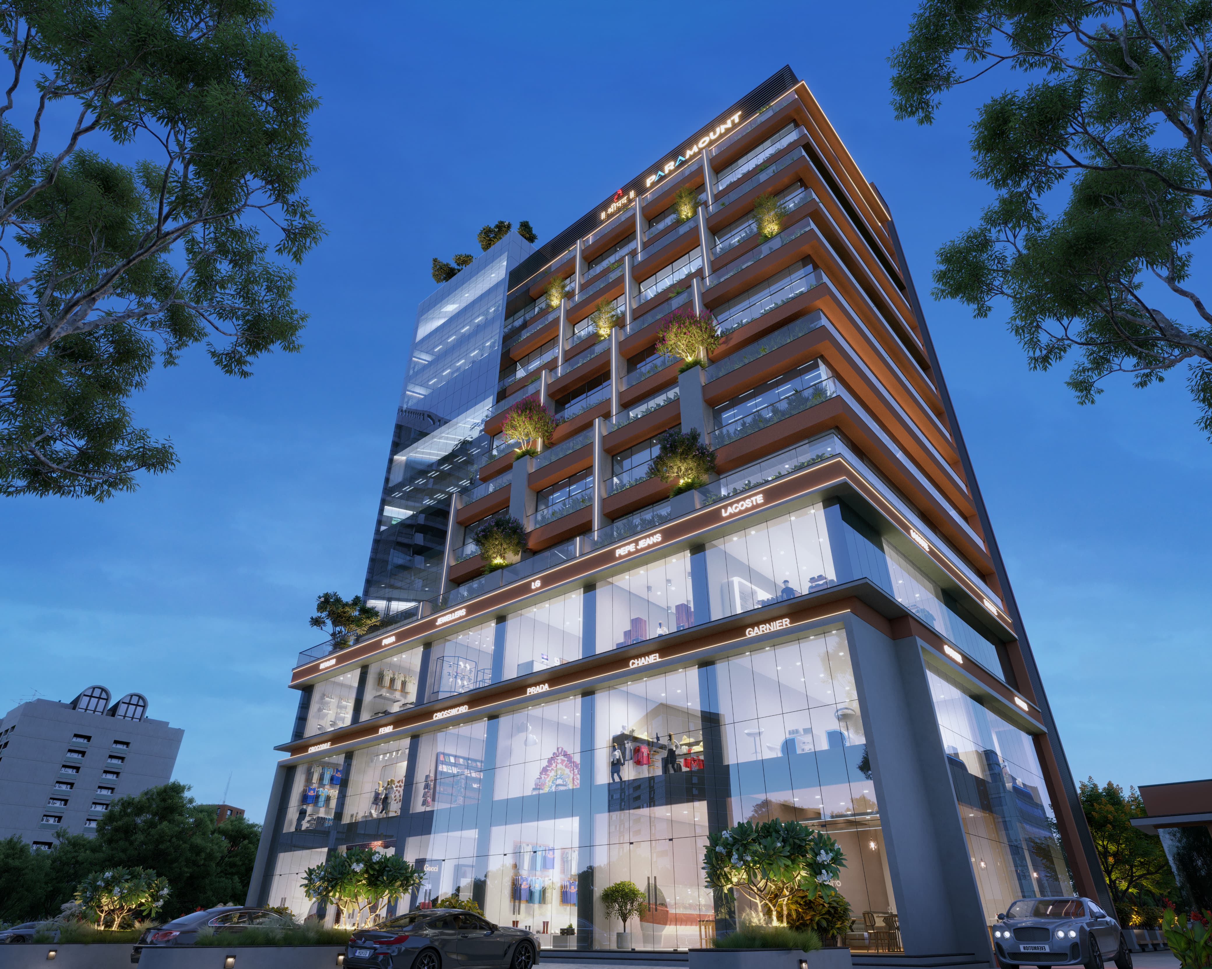Office Space for Lease / Rent at L.p.Savani Road, Adajan, Surat.