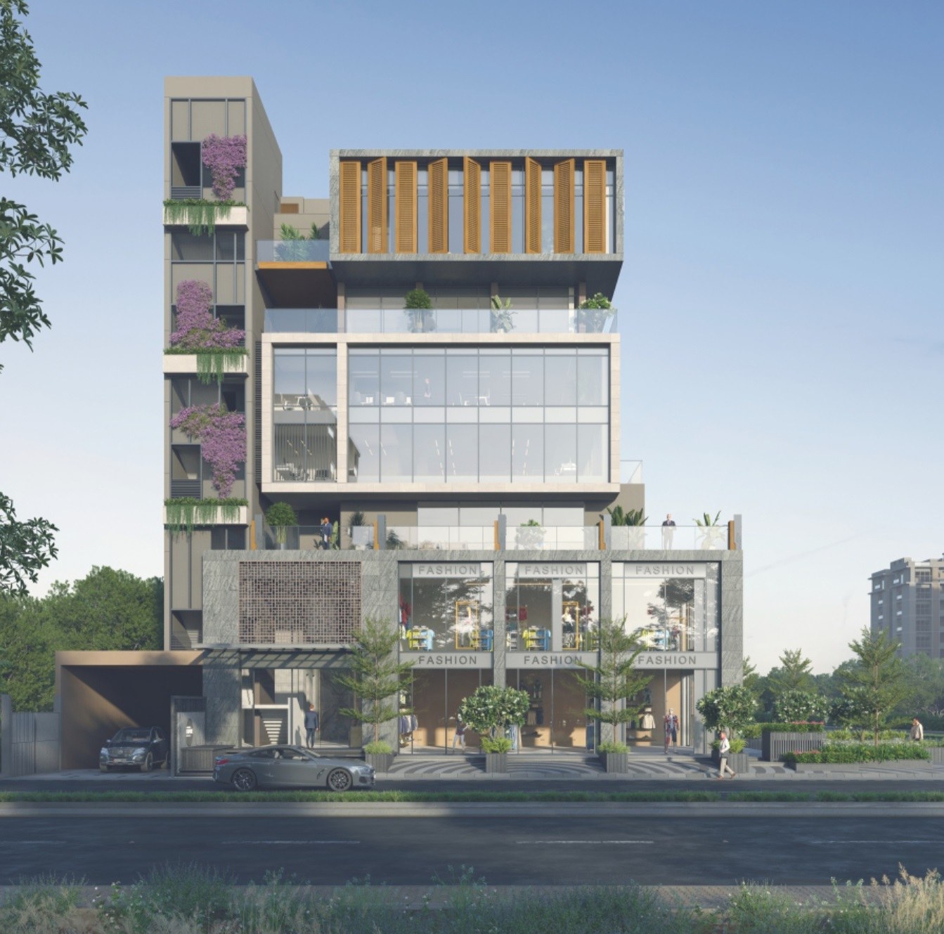 Office Space for Lease / Rent at Gauravpath, Pal, Surat.