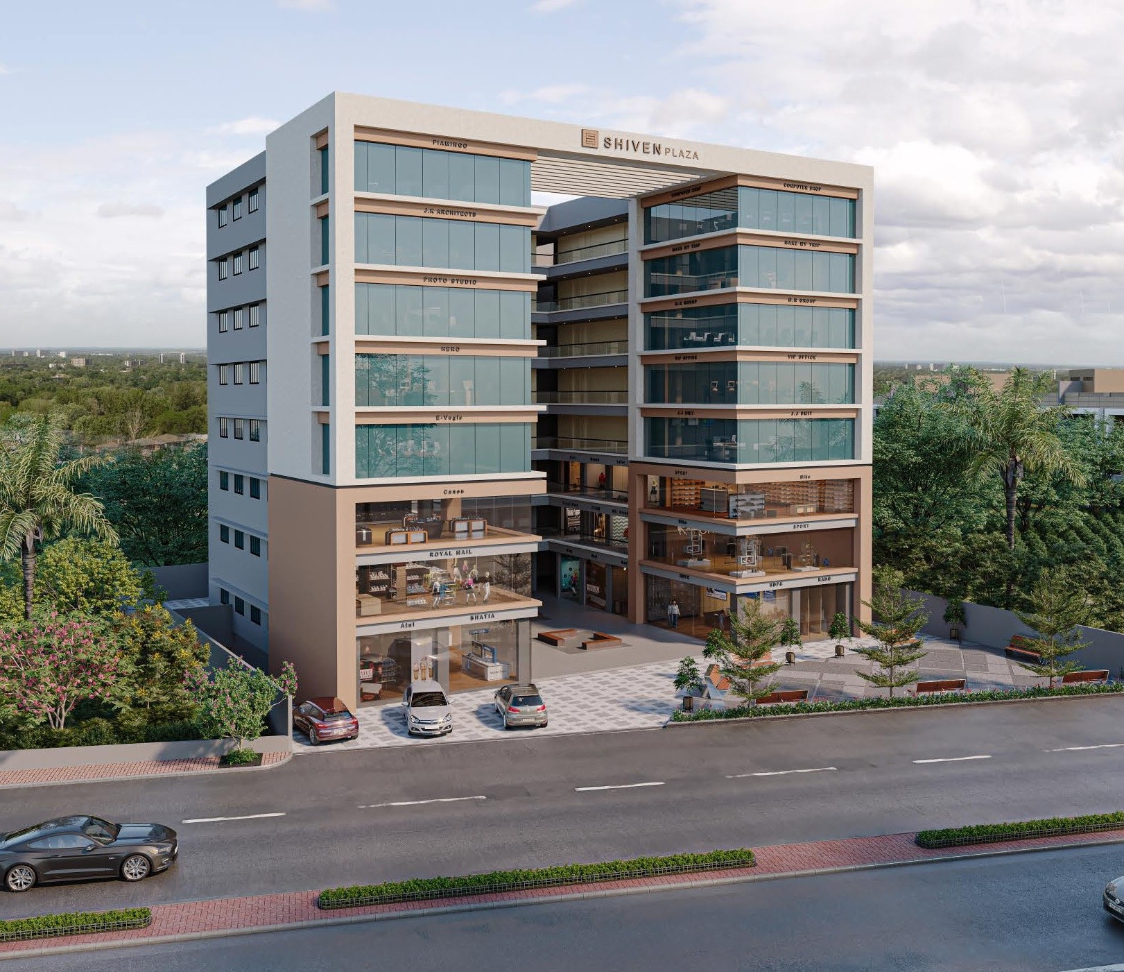Showroom/ Shop for Lease / Rent at Jahangirpura, Surat.