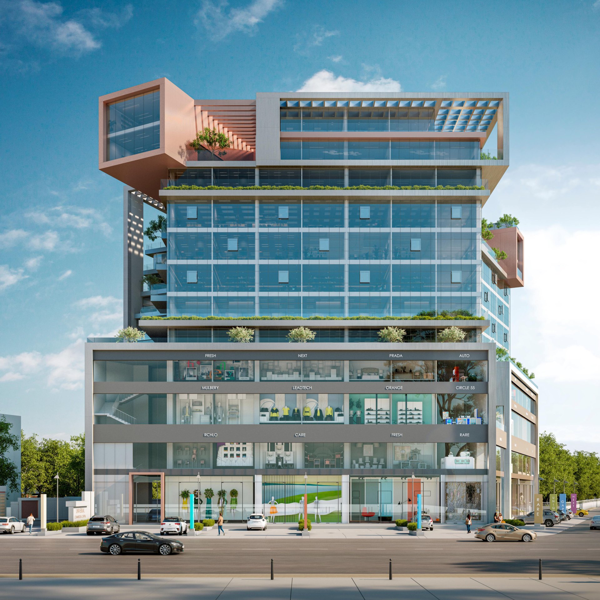 Office Space for Lease / Rent at L.p.Savani Road, Adajan, Surat.