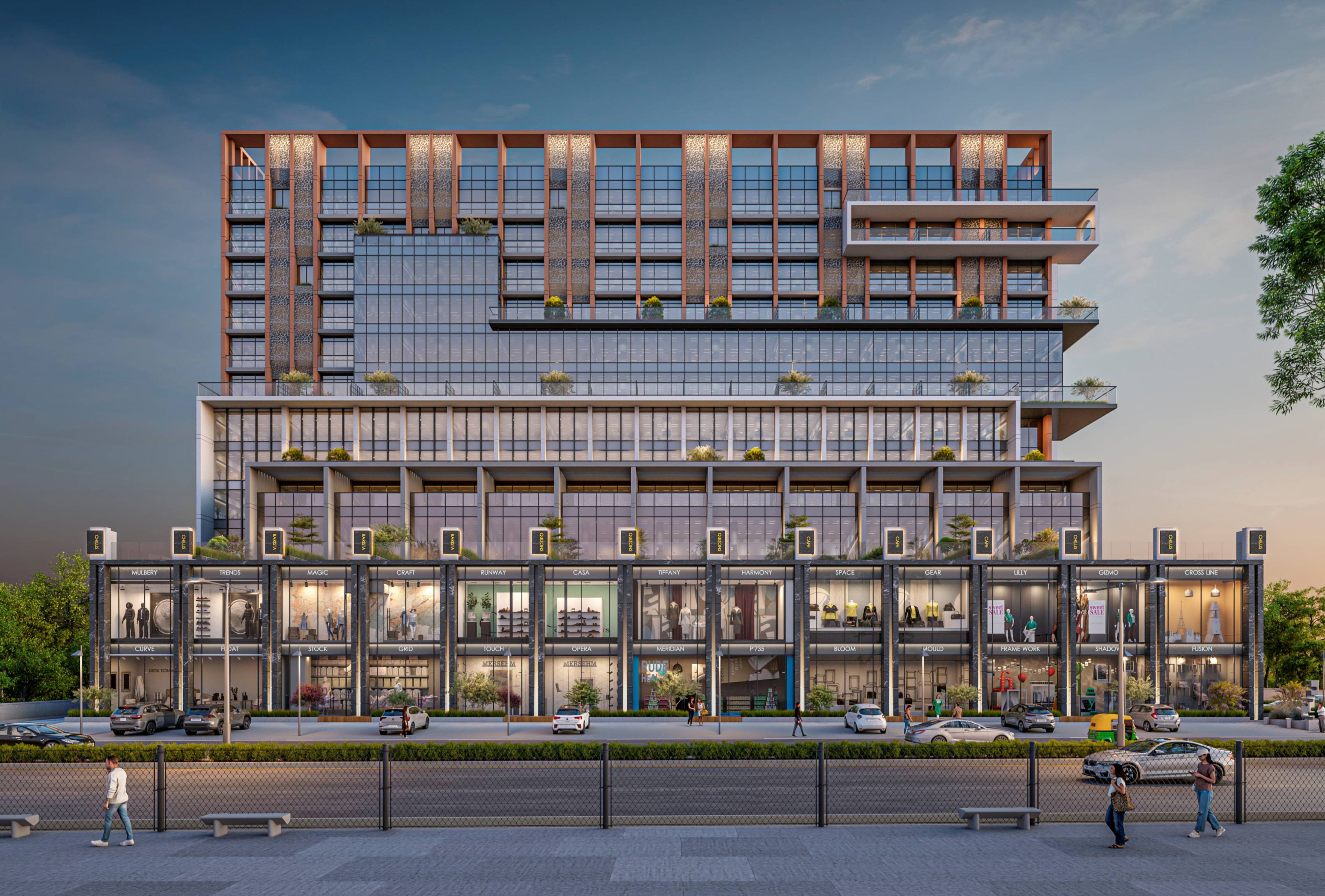 1080 Sft Office Space for Lease / Rent at Bhatar, Surat.