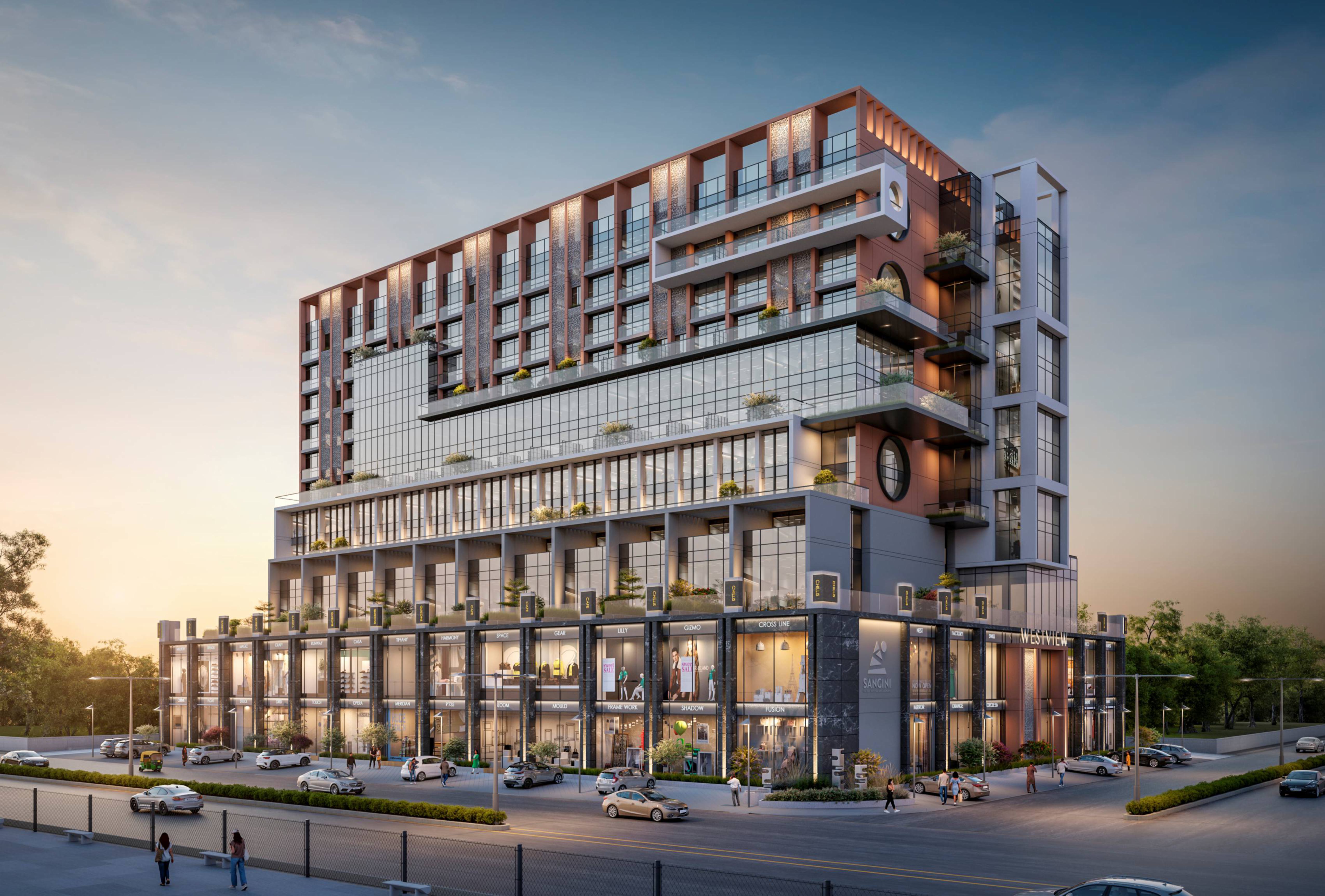 Office Space for Lease / Rent at Bhatar, Surat.