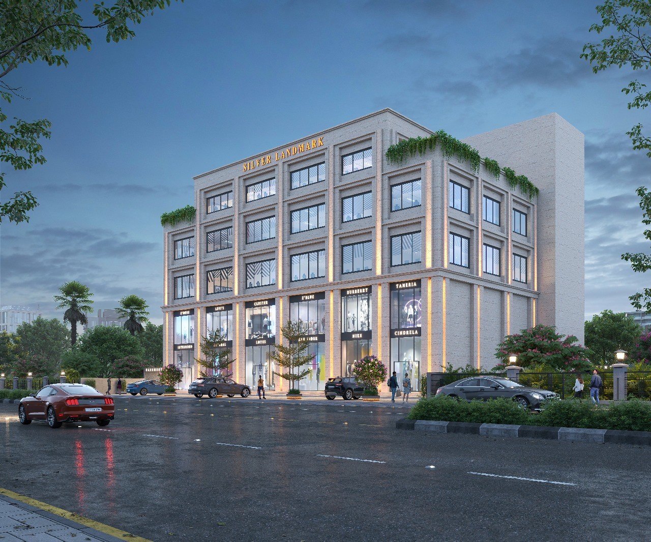 1232 Sft Carpet area Office Space for Lease / Rent at Utran,Surat.