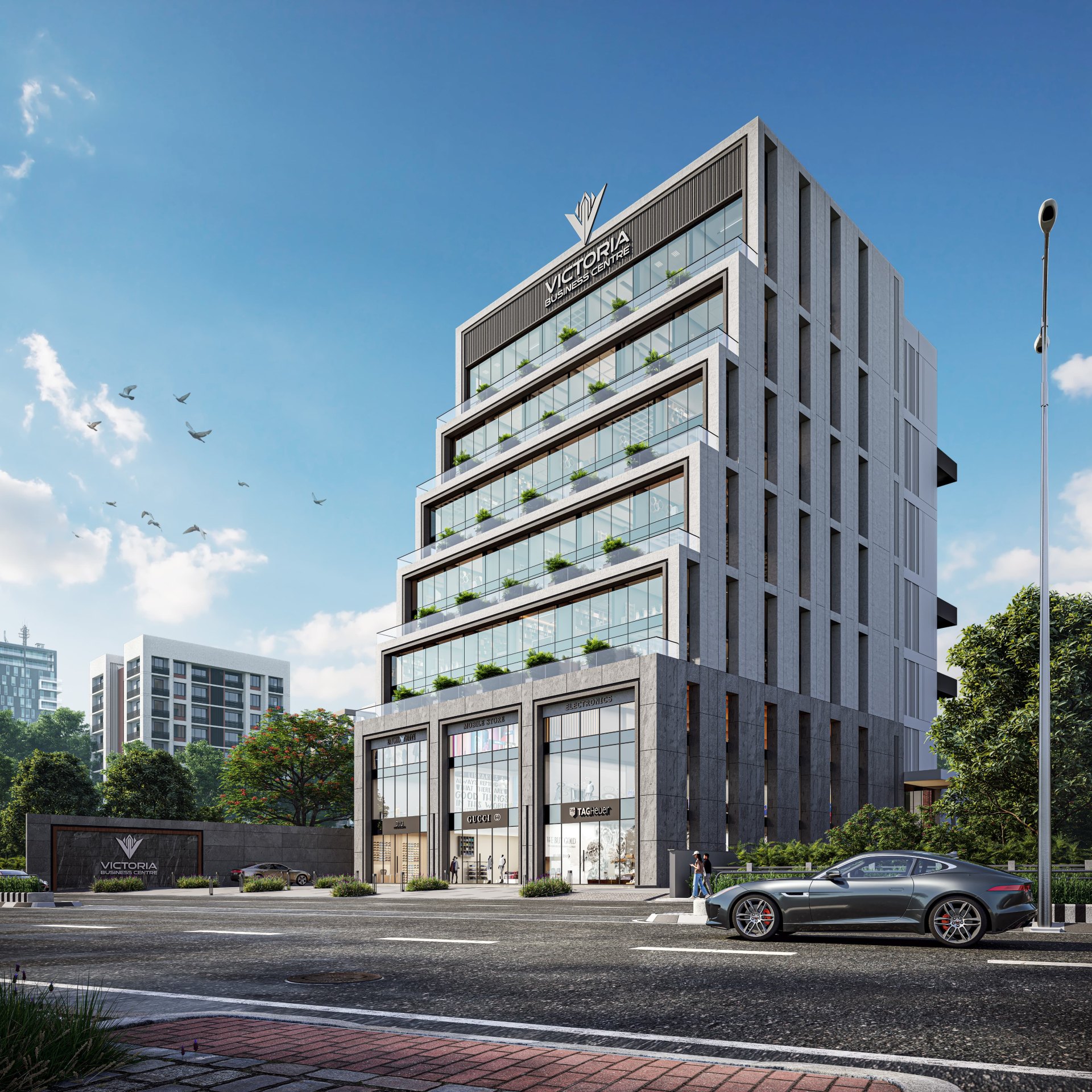 Office Space for Lease / Rent at L.p.Savani Road, Adajan, Surat.
