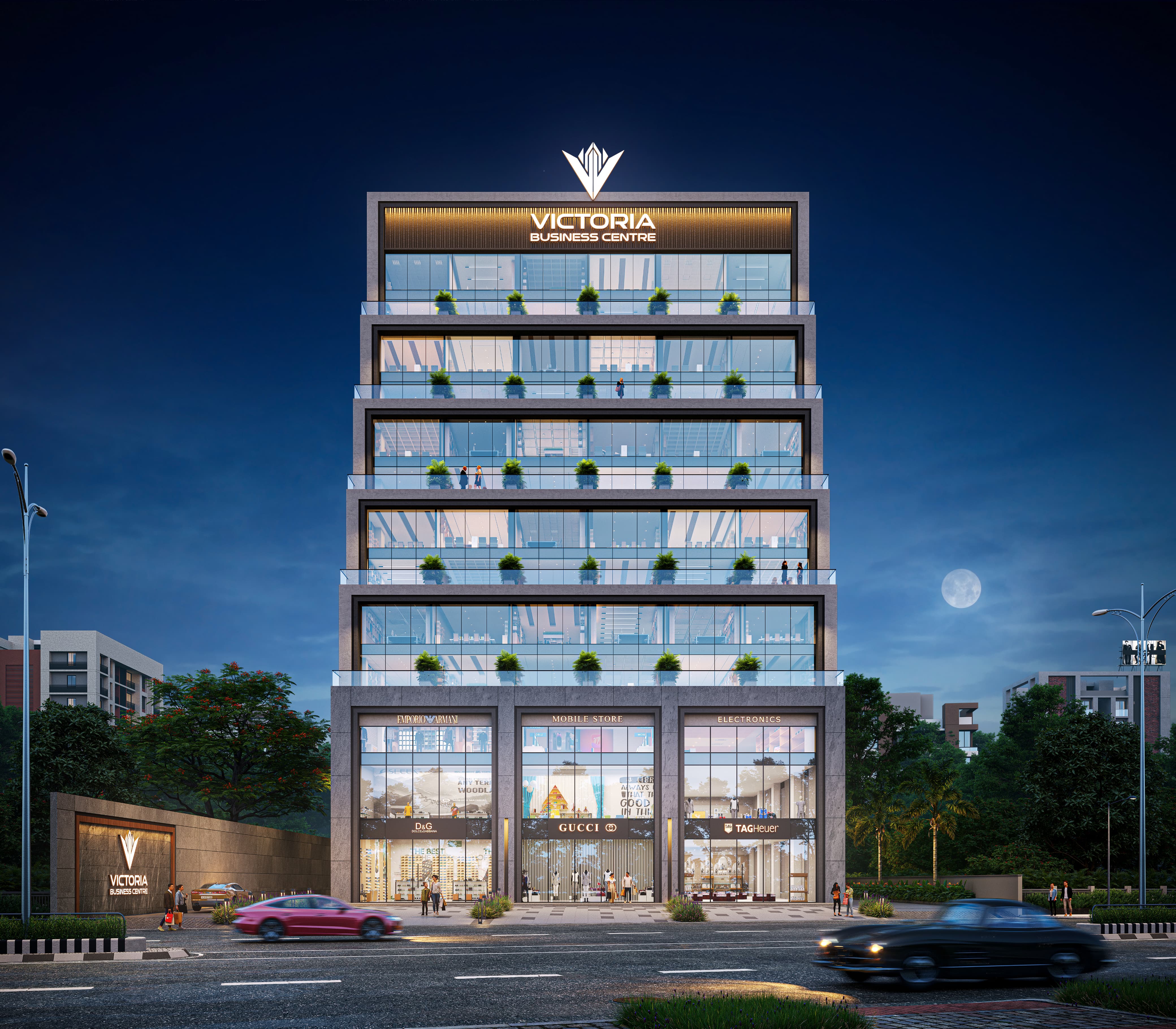 Office Space for Lease / Rent at L.p.Savani Road, Adajan, Surat.