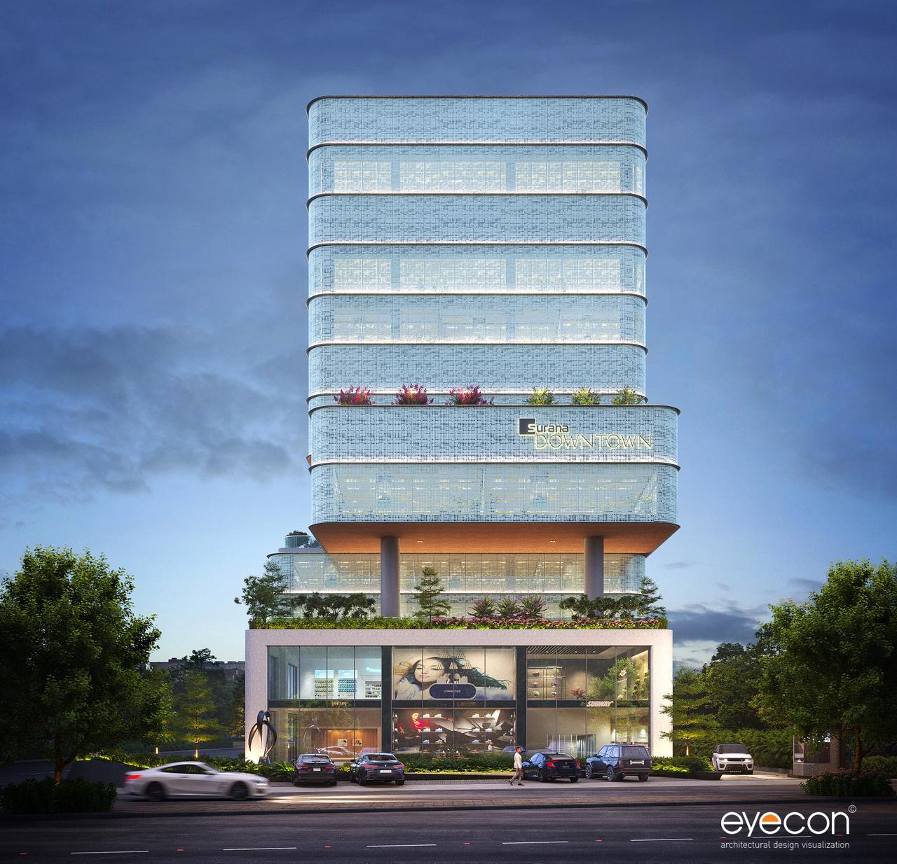 Office Space for Lease / Rent at Piplod - Dumas Road, Surat.