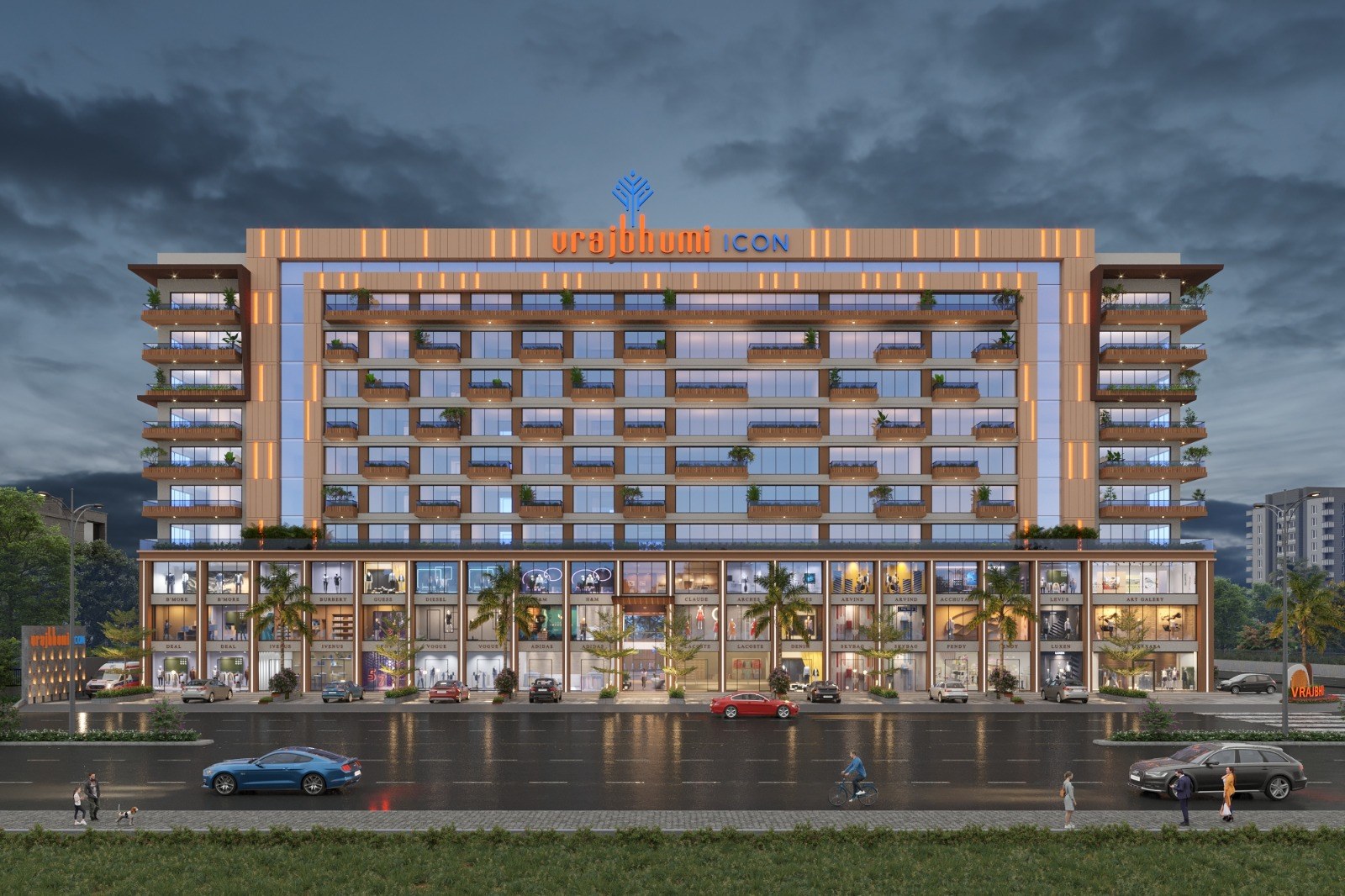 1090 Sft Office Space for Lease / Rent at Althan, Surat.